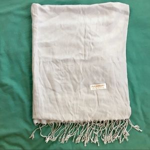 Grey Pashmina Scarf